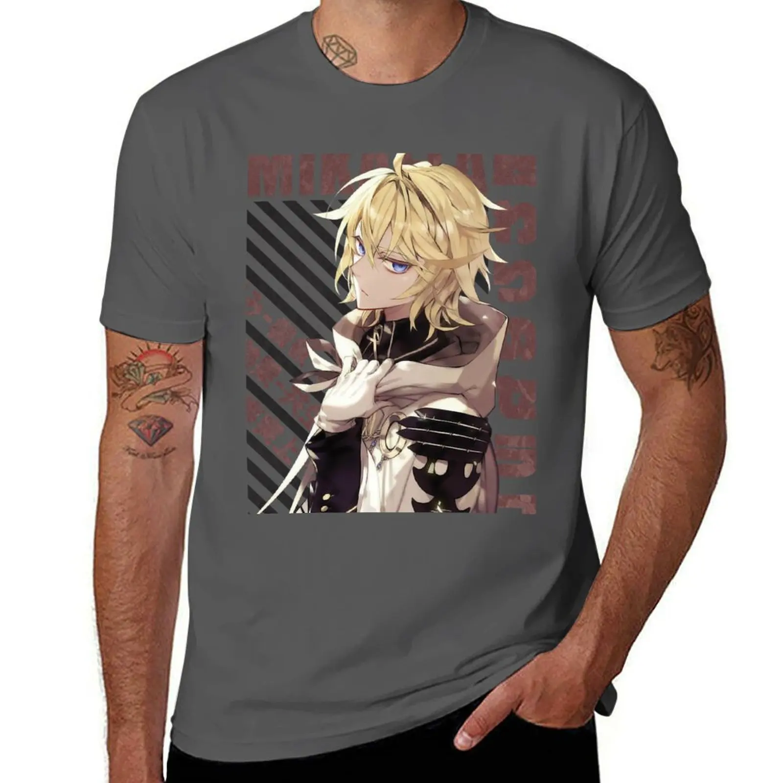 

Owari no Seraph - Mikaela T-Shirt Large Size Short Sleeve T-Shirt