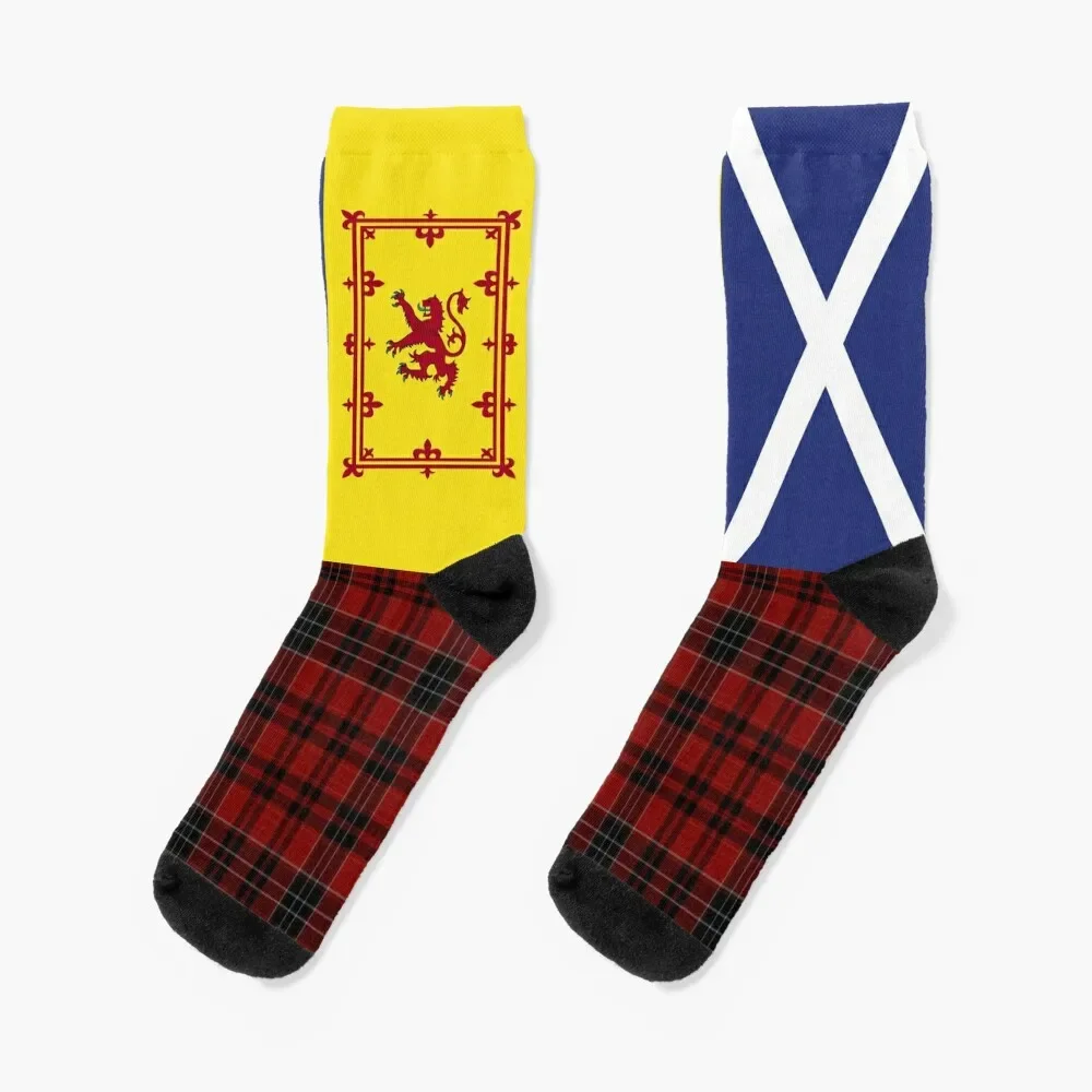 

Scotland Flag Socks Rugby designer brand cotton Stockings Male Socks Women's