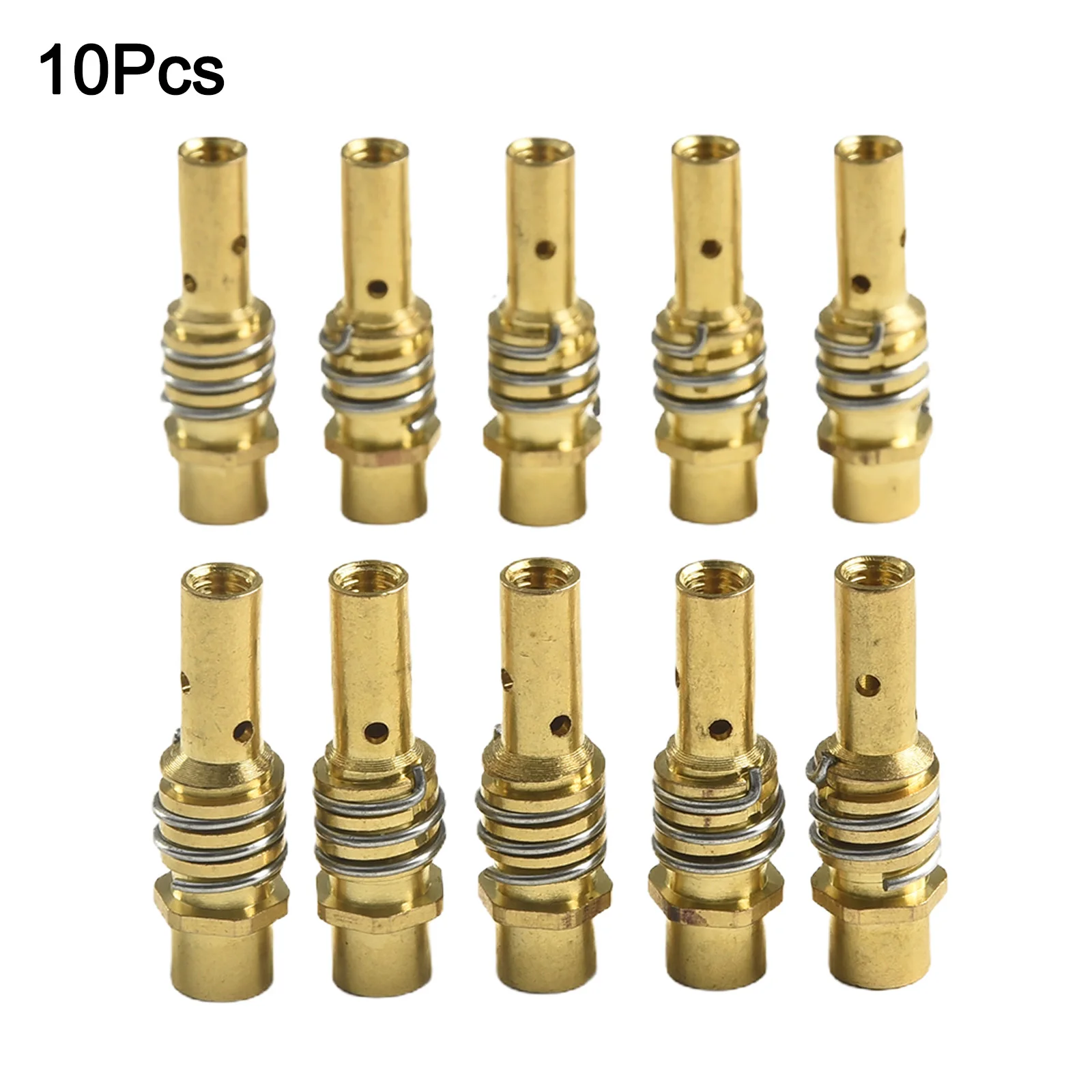 2/5/10pcs 15AK Gas Nozzle Holder With Nozzle Spring For MIG/MAG Welding Torch Contact Tip Holder Accessories