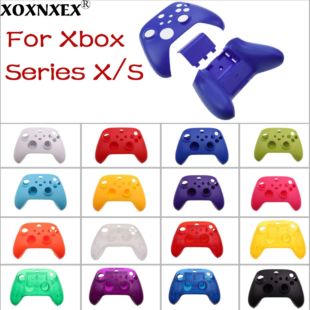 

Передняя и задняя крышки для контроллера Xbox Series X/S, сменный корпус, верхняя и нижняя панели, защитные накладки