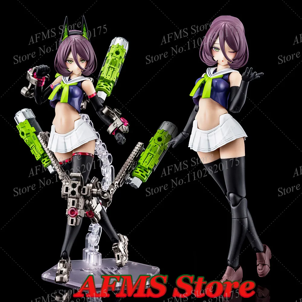 

Genuine 1/12 Scale Collectible Figure Mobile Suit Girl Battle Girl Tank 6" Action Figure Soldier Assembly Model Kit Toys