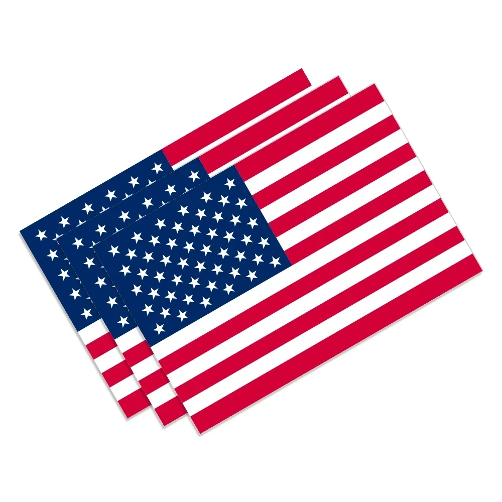 American Country Flag Graphics Car Sticker Personalized USA Decor Decal Vinyl For Door Window Side Body Universal Accessories