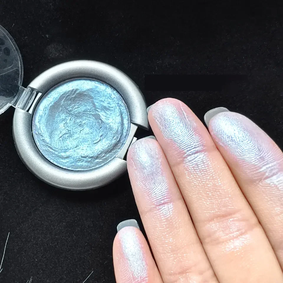 글로잉 참 모노크롬 아이섀도우 팔레트 펄레센트 익스플로전 폴라라이즈드 브라이트닝 실크웜 하이라이트