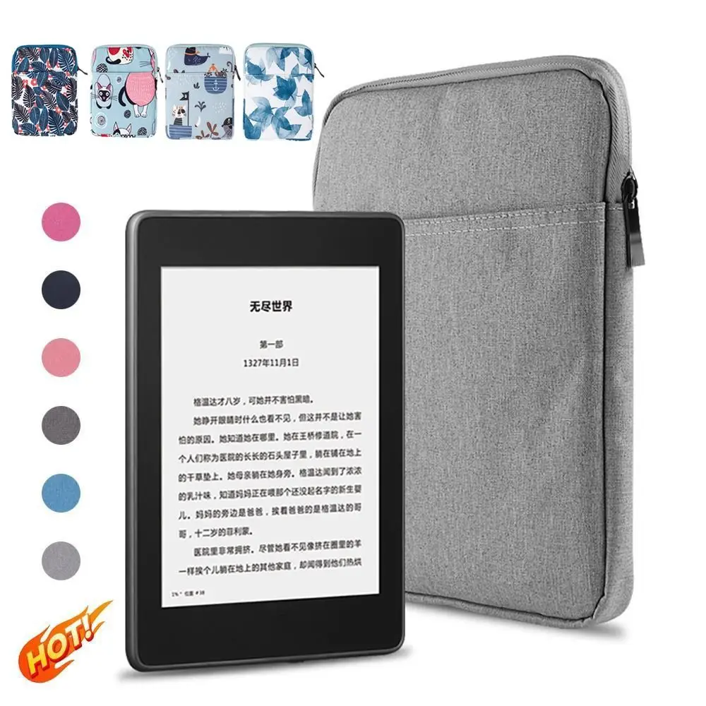 12th Generation 6-7 inch e-Reader Sleeve Wear Resistant Anti Scratch C2V2L3 Carrying Case for Kobo/Boox/Kindle Paperwhite 2024