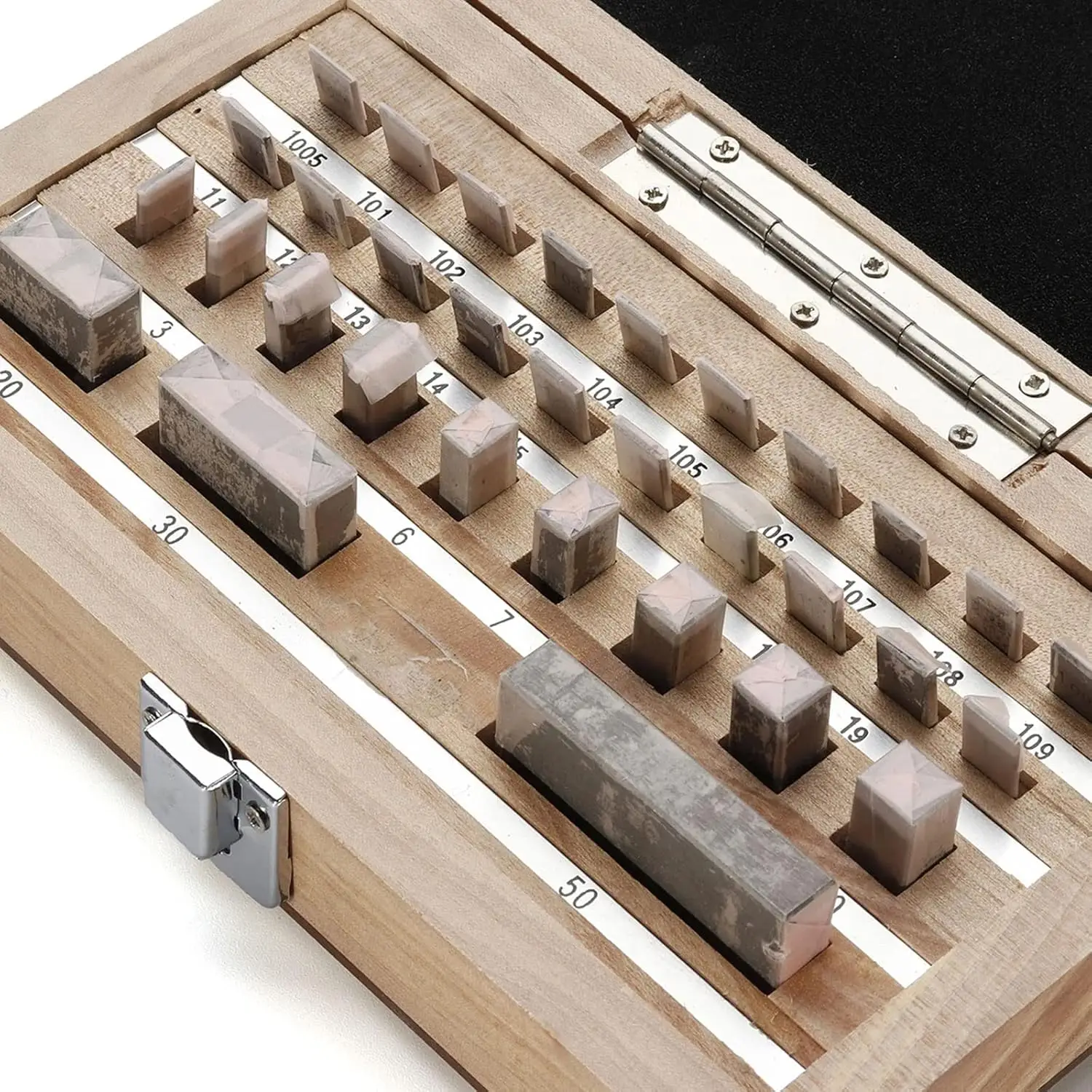 

Accuracy DIN861 Standard Steel Gauge Block Sets 38pcs,47pcs,83pcs,103pcs,112pcs,122pcs Grade 0 Grade 1 Grade 2