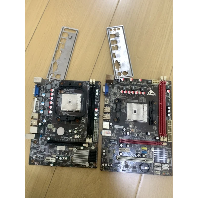 

used for AMD A55 Used Motherboard With I/O Shield Support DDR3 Memory Desktop Mainboard