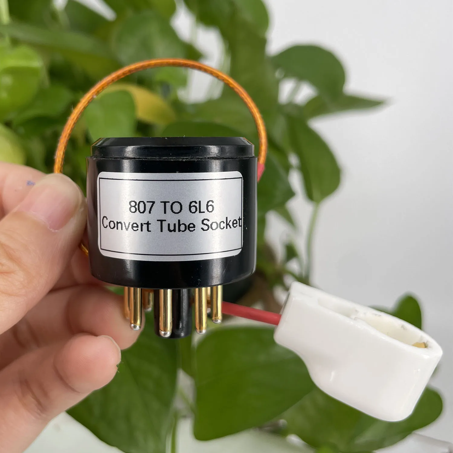1PC 807 FU-7 FU7 A 6L6 Tubo A Vuoto 5 Pin A 8 Pin FAI DA TE Audio Tubo Elettronico Amplificatore Converti Tubo Presa Adattatore