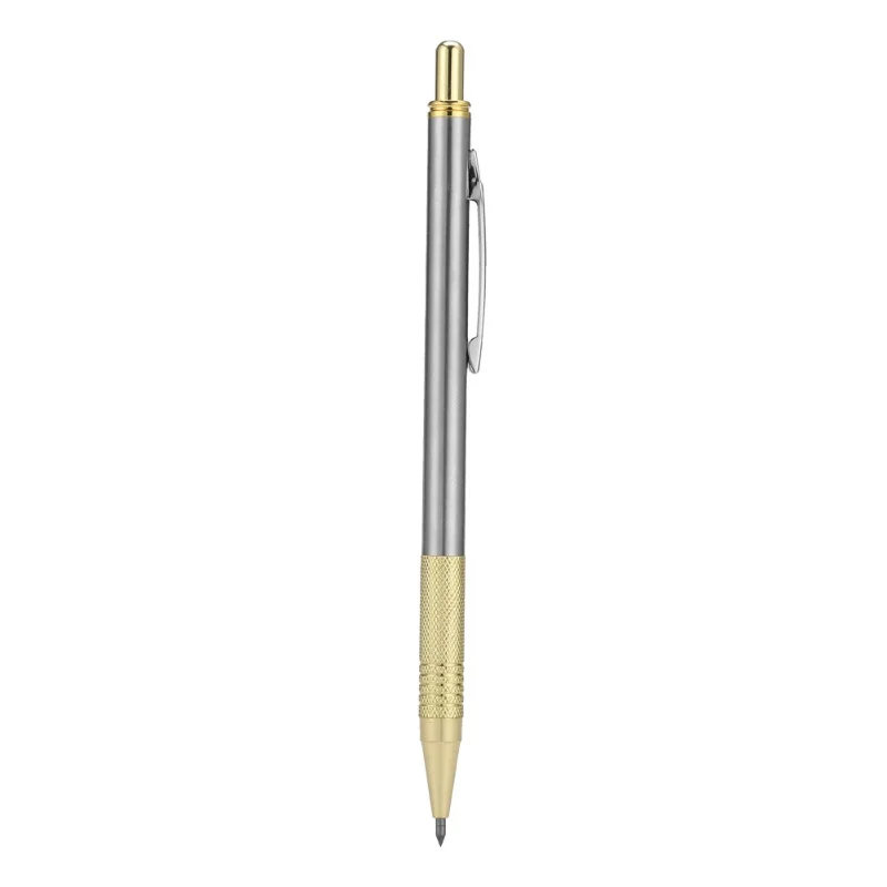 Glass Cutter Scriber Metal Cutting Lettering Pen Engraver Glass Cutting Tool (Silver)