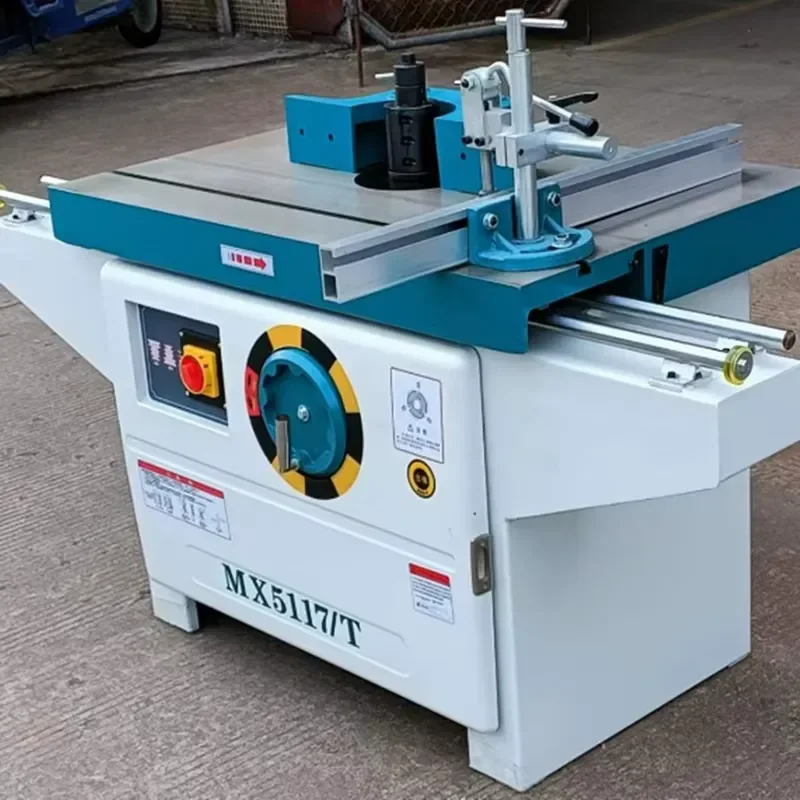 

MX5117/T Sliding 380V Table Spindle Moulder 4KW Woodworking End Milling Machine for Furniture Processing