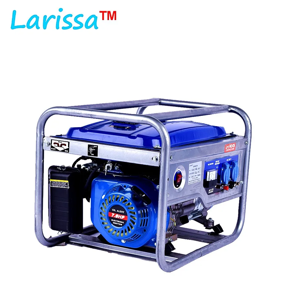 Portable Gasoline Welder Generator 5KW Power Factory Price 50 60hz AC 3 Phase LRS-GG5000W 3600RMP 50/60HZ Larissa 1 Year,1 Years