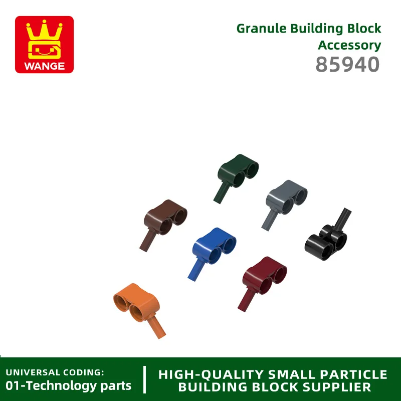 

WANGE 187Pcs/Lot 85940 Two-hole rod with 1x2 holes Block Moc Color Accessories Compatible with Brick DIY Children's Toy Assembly