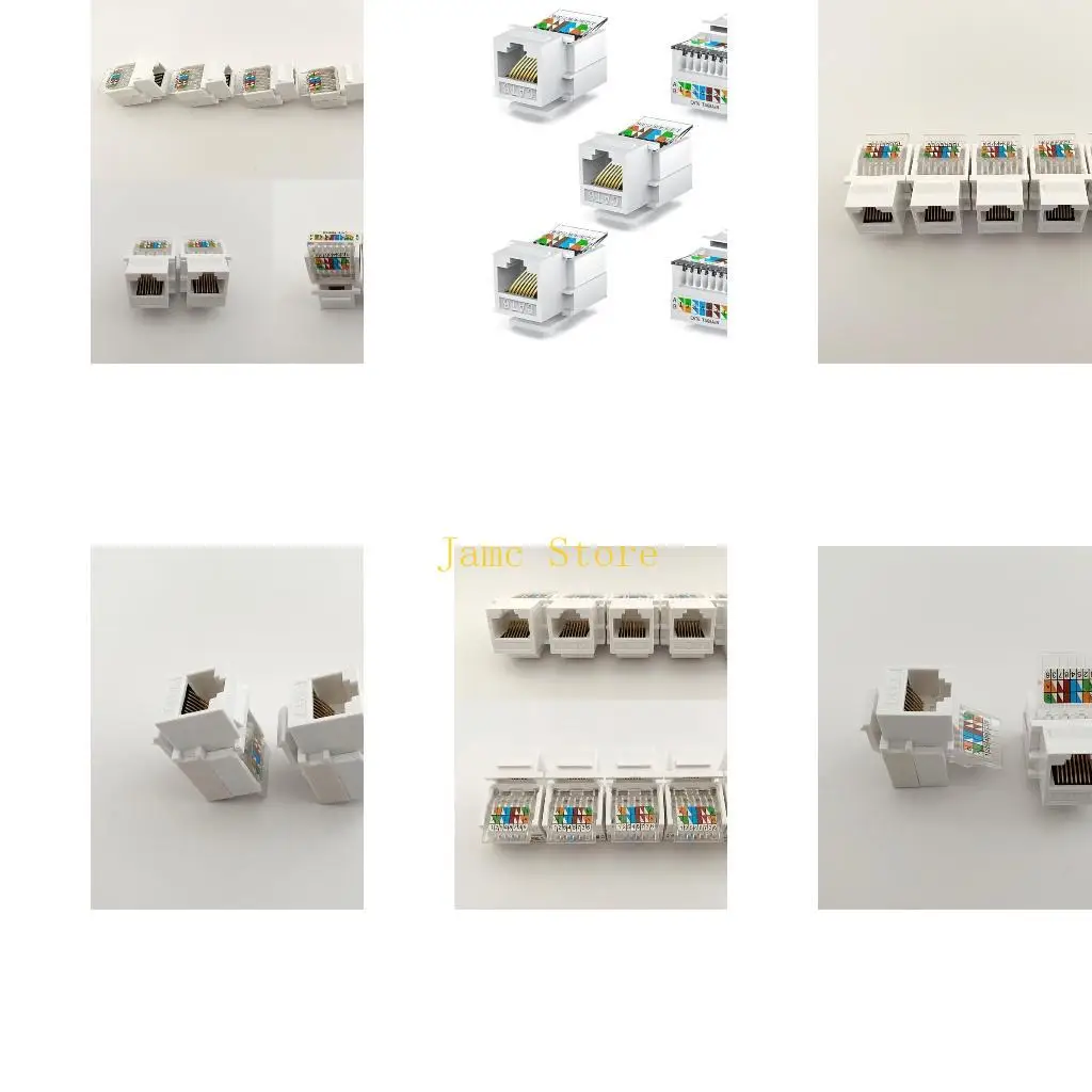 

LX0B Прямой сетевой модуль CAT6 Разъем RJ45 Информационная розетка Eth