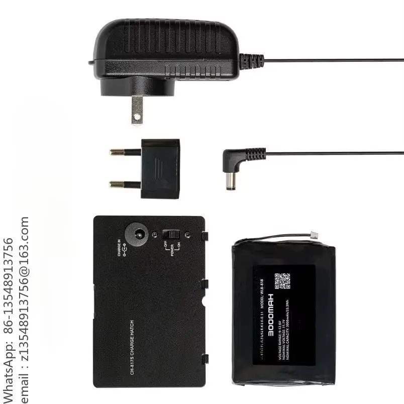 FT-818 817 lithium battery pack + charging hatch cover + charger three-piece set, spot fast delivery.