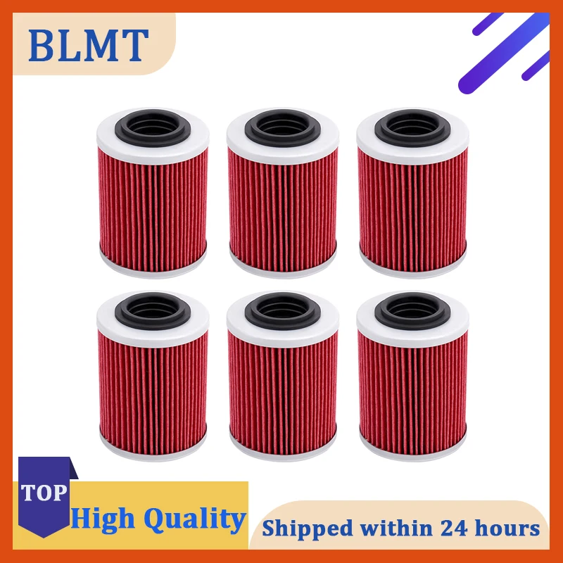 Motorcycle Oil Filters Cleaner For SEA-DOO  Spark 2 3 Up 900 Ryker 600 For Can-Am Maverick X3 420956123 420956120