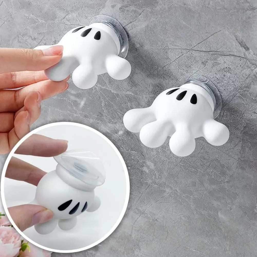 

2 шт., держатель для зубных щеток с мультяшной пальмой, многофункциональный бесследный всасывающий крючок для дома, крючки для ванной комнаты, кабель для передачи данных, стеллаж для хранения полотенец