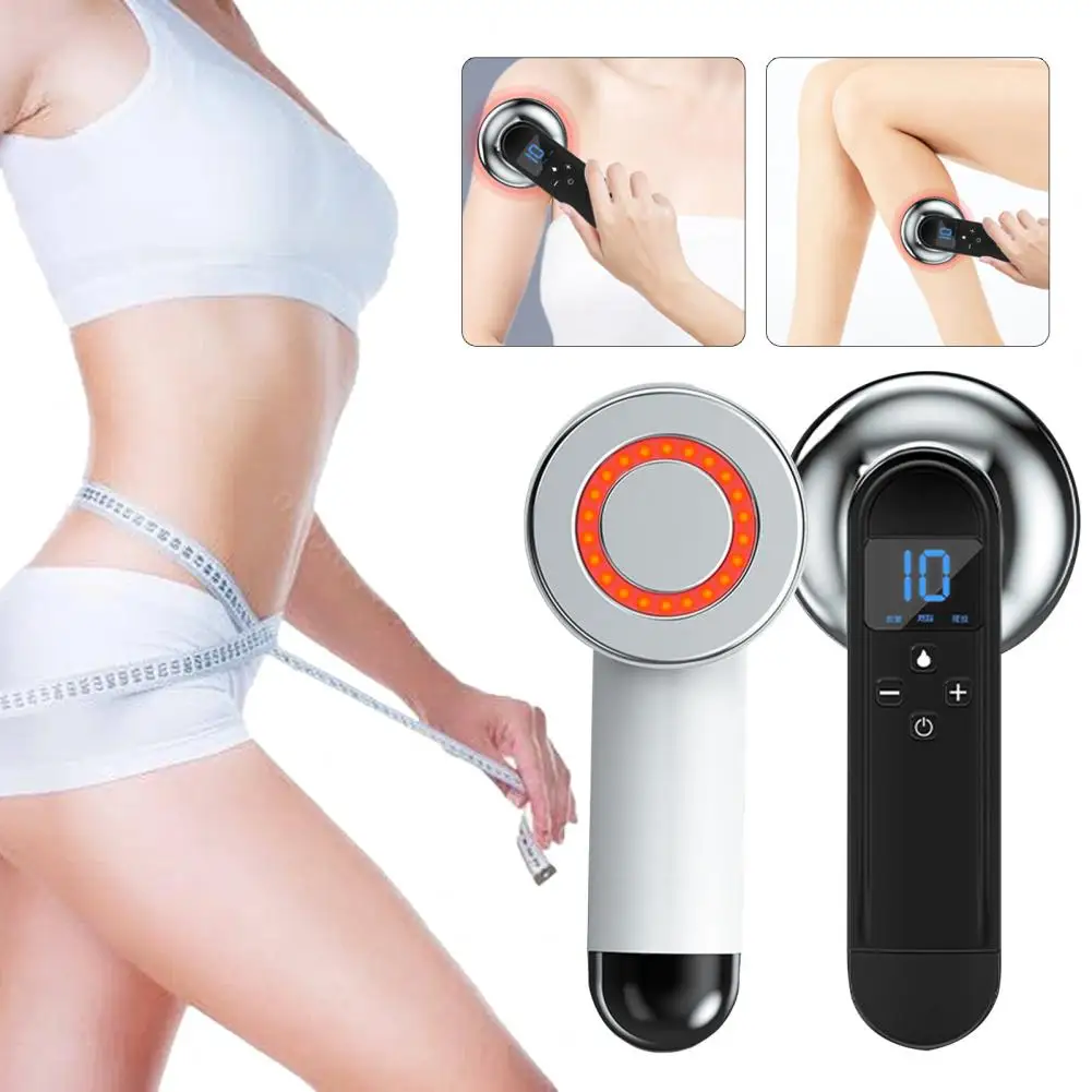 Cellulite-Massagegerät RF EMS Fatburner Körper Abnehmen Massagegerät Gewichtsverlust Maschine Lipo Anti Cellulite Galvanische Gesichts-Armmassage