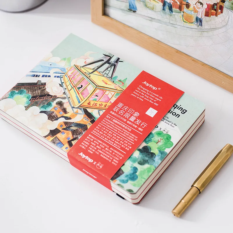 Chongqing Impression Series A5 Travel Commemorative Scenery Notebook Creative DIY Journal Student Supplies Stationery