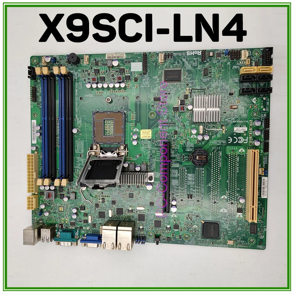 

X9SCI-LN4 For Supermicro Server Workstation MotherboardLGA1155 Supports Intel® Xeon® E3-1200 E3-1200 V2 Series