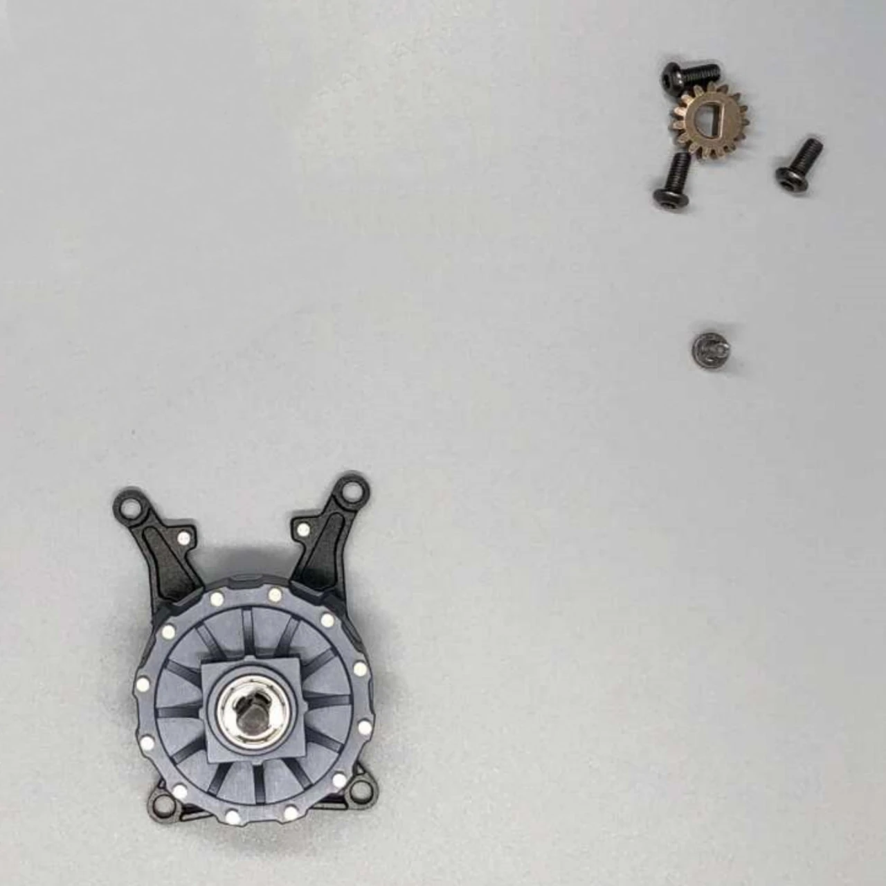 RC 1/14 Tractor Gearbox Deceleration Torque Enhancer Universal Metal Upgrade For Tamiya 1/14 RC Trailer Tipper Truck DIY Parts