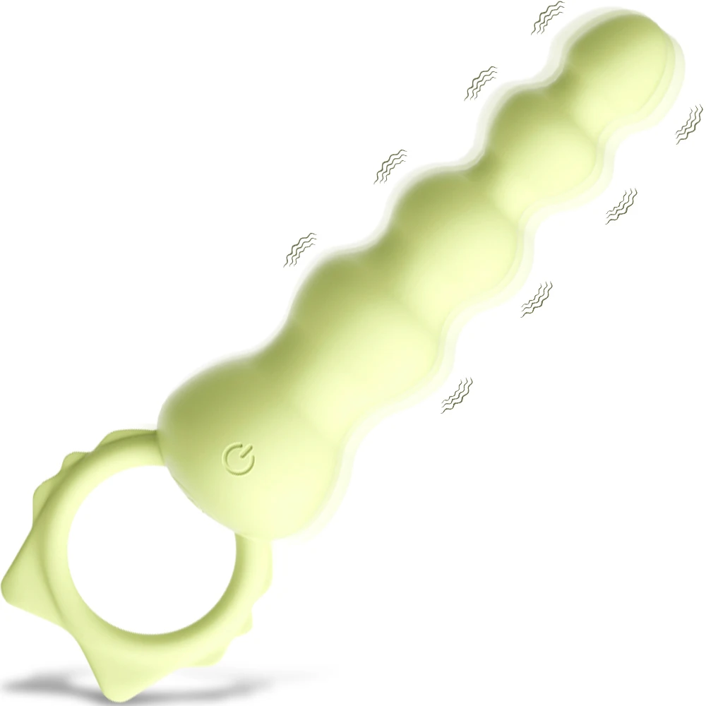 10 Speeds Anal Beads Vibrator Butt​ Plug for Woman Vagina Balls Dilator Sex Toys for Man Adult Toy Prostate Massager Masturbato