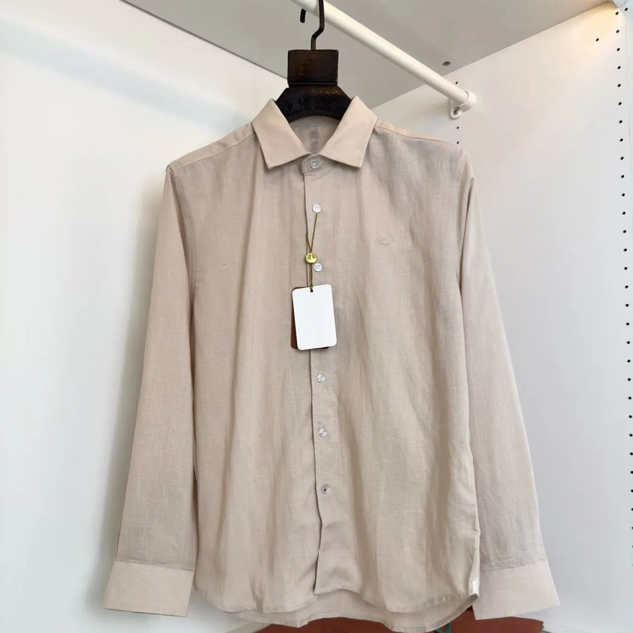 

LP Casual Lapel Shirt Men's Simple Shirt