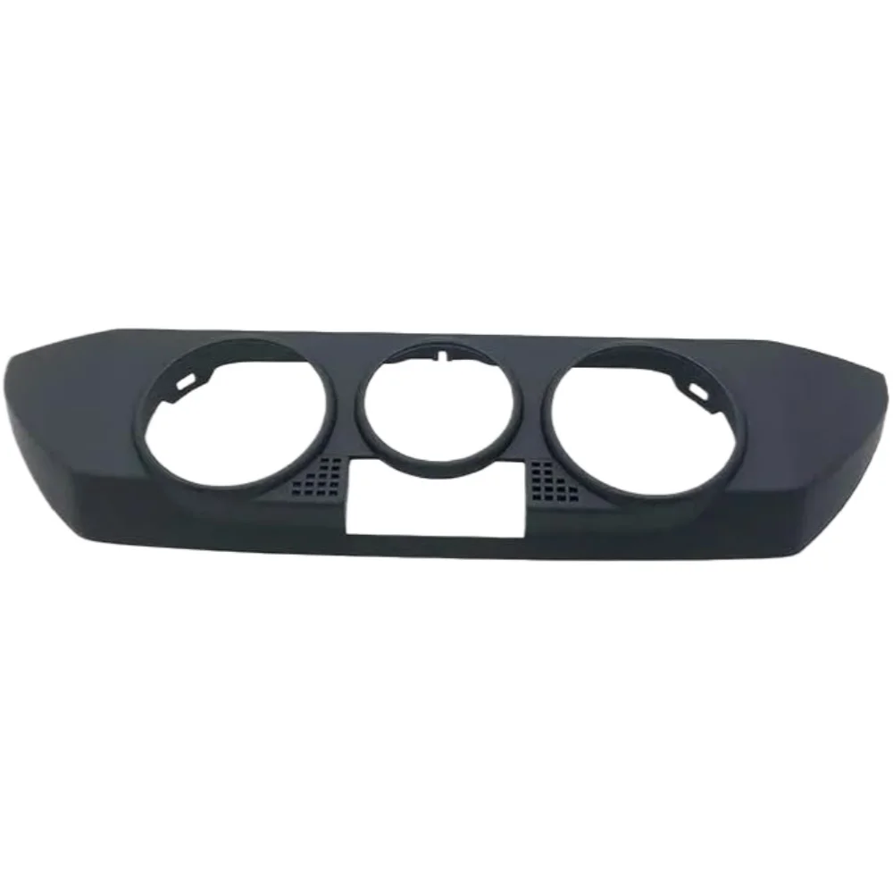 Black Front Dashboard AC Heater Control Panel Trim Cover Cap For VW Polo 9N 2002 2004 2008 2010 6Q0820075C 1QA