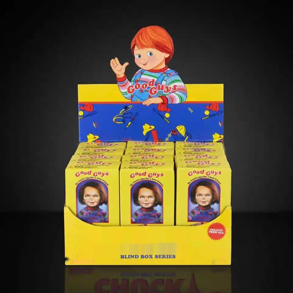 

New Ghost Baby Revival Blind Box Mobile Doll Handmade Laser Horror Action Figure Desktop Ornament Halloween Surprise Gifts