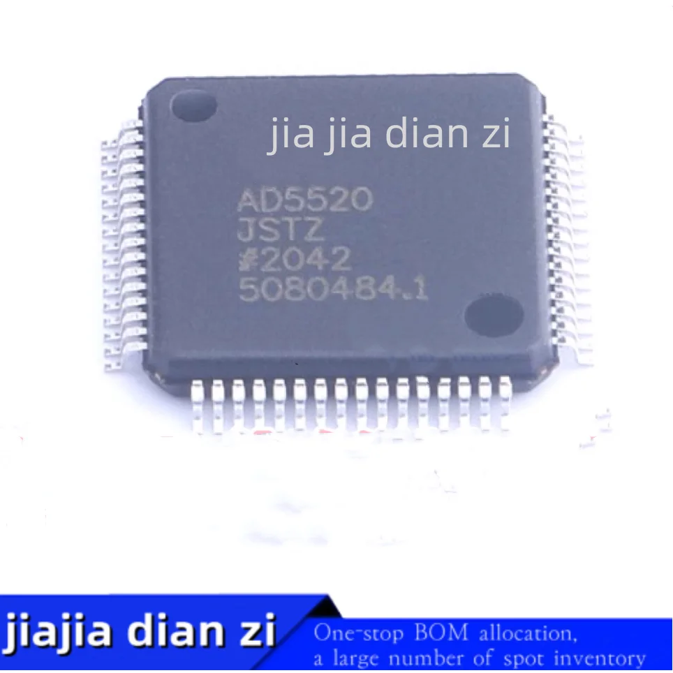 1pcs/lot AD5520-JSTZ  AD5520 IC PPMU 64LQFP  analog-to-digital converter ic chips in stock