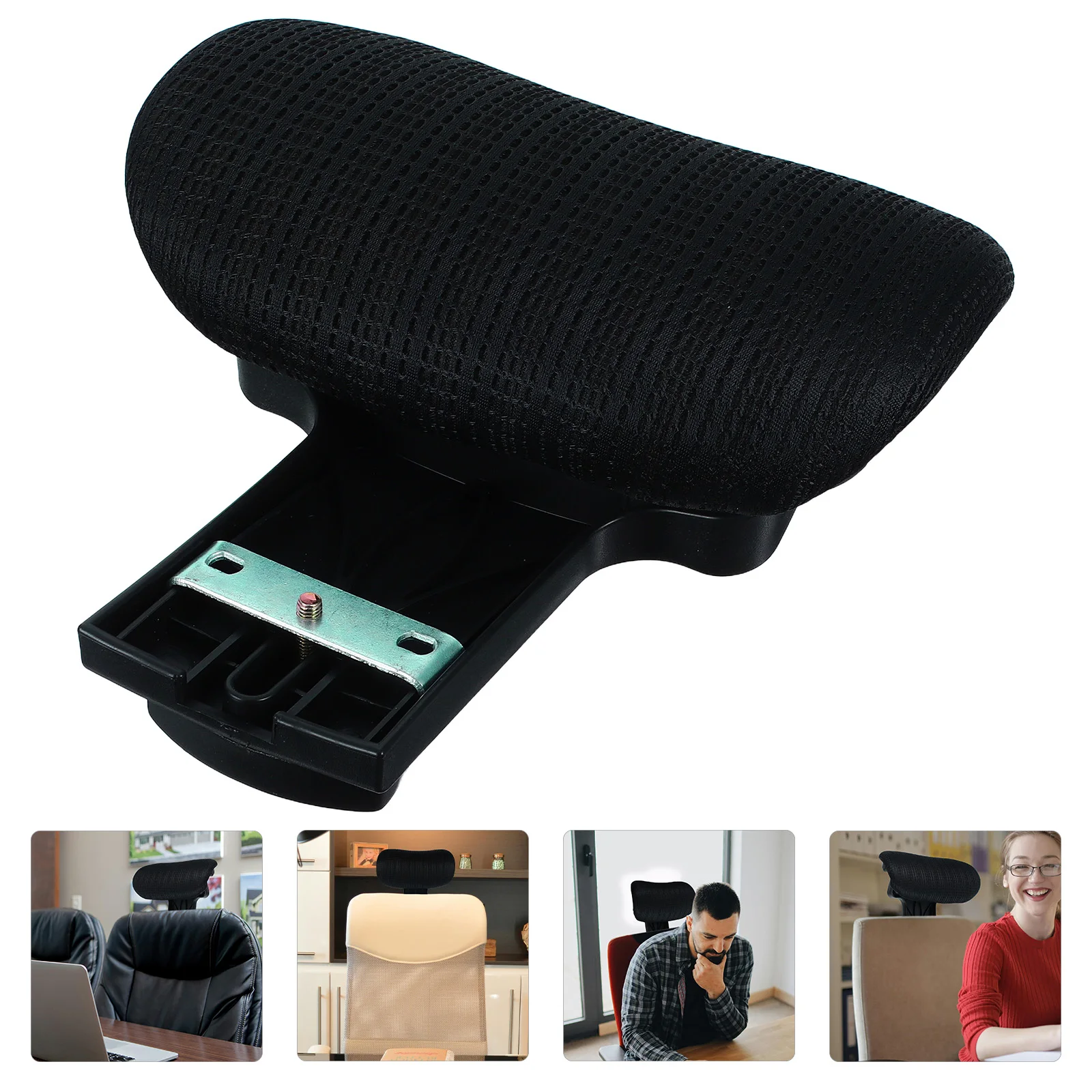 

Computer Chair Headrest Cushion Office Pillow Neck Support Attachment Desk Car Seat Gaming Adjustable Height Comfortable