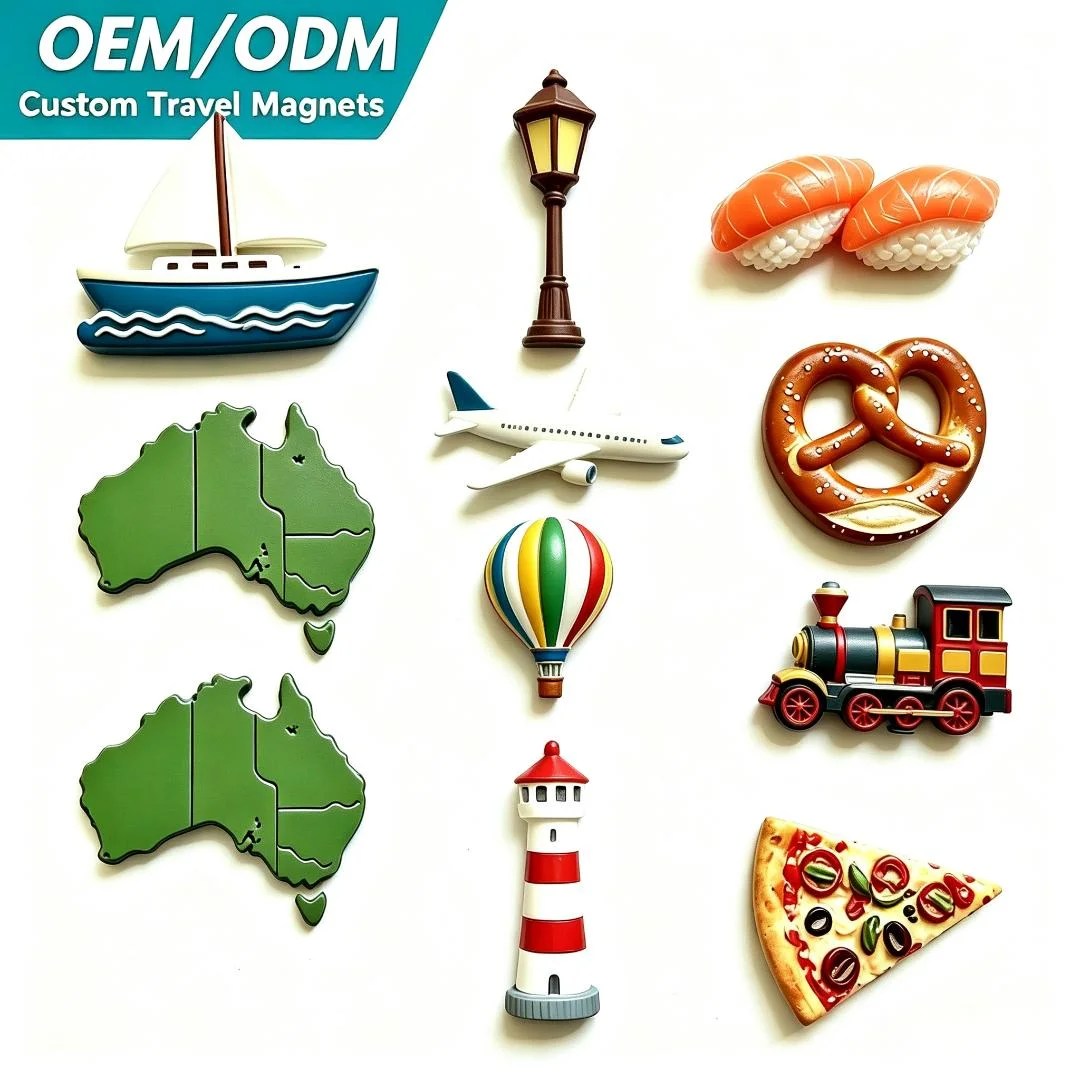 OEM Factory Customized PVC Fridge Magnets Rubber 3D Shape Fridge Magnet Suppliers Magnetic Refrigerator Sticker Manufacturer