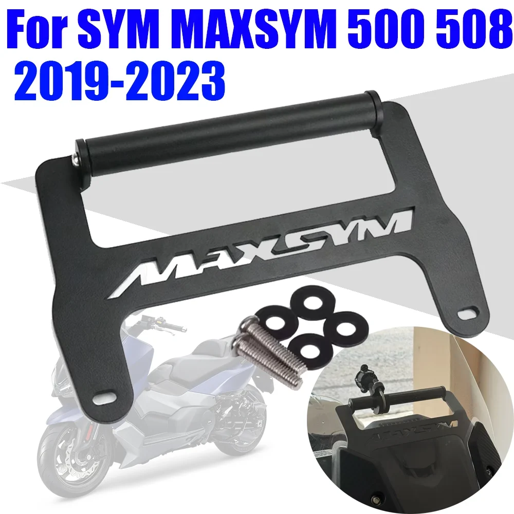 Mobiele Telefoon Houder Stand Ondersteuning Gps Navigatie Beugel Voor Sym Maxsym Tl 500 508 Tl500 Tl508 2019 - 2021 2022 2023 Accessoires