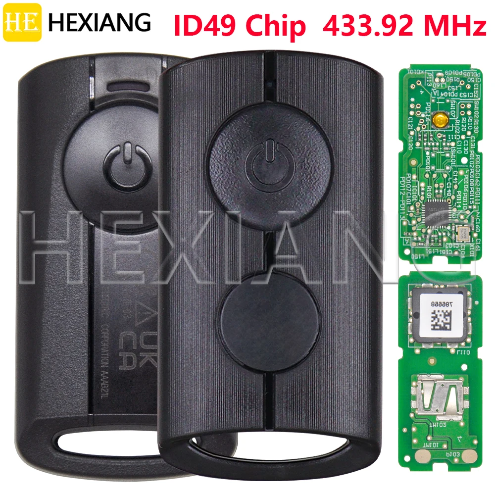 HE 315/433MHz Origianl ID49 Chip Motorcycle Scooter Remote Control Key For Yamaha NVX NVX155 XMAX XMAX300 QBIX AEROX JAUNS