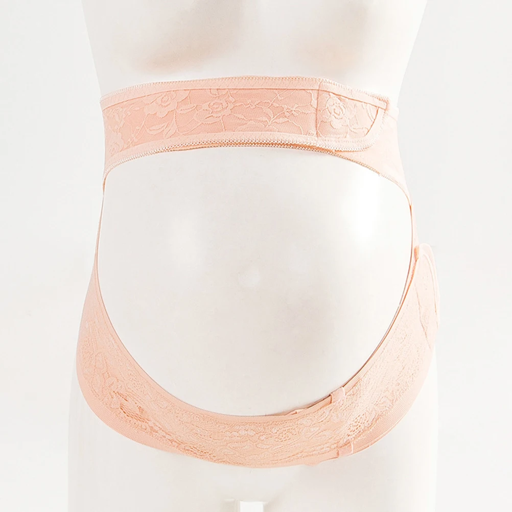 

Pregnancy Belly Support Beige Maternity Belt Abdominal Binder Waist Support Pregnant Women Belly Back Pain Relief