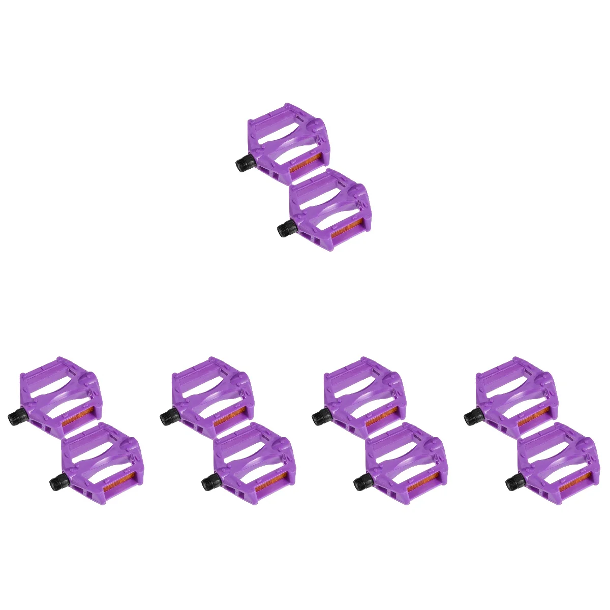 5pcs 5 Pairs Mountain Bike Pedals Bundle Accessories Parts Tricycle Replacement