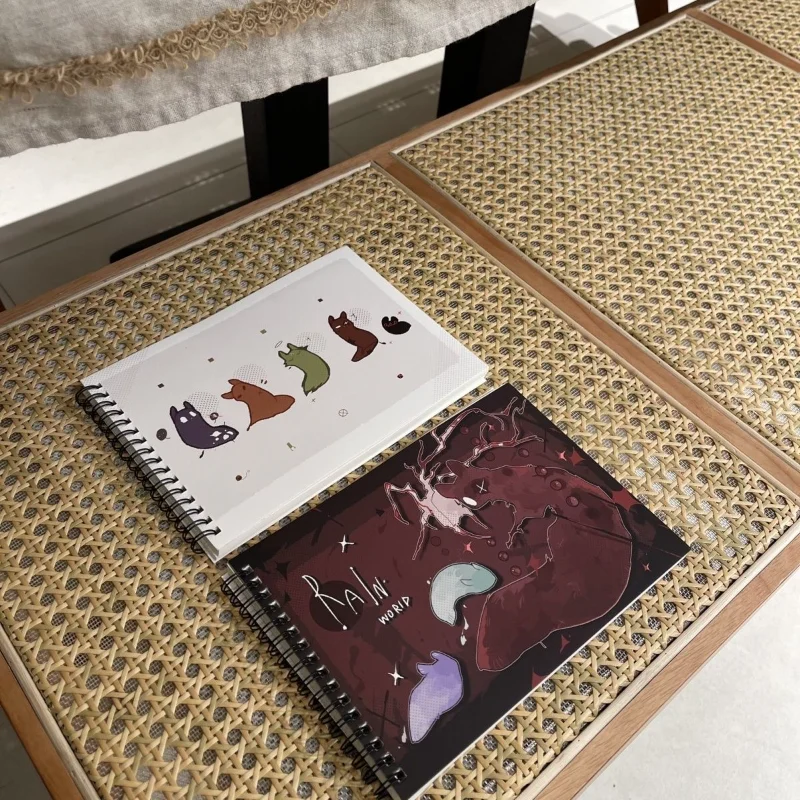 A5 Cute Cat Spiral Notebook Journal Diary School Office Stationery Gift