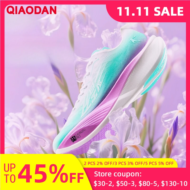 

QIAODAN Feiying PB3 Plus 2025 Men High Rebound Training Sneakers Professional Marathon Carbon Plate Running Shoes QDB023251299T
