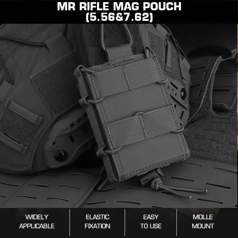 

MR Hunting Rifle Mag Carrier | 5.56 & 7.62 Lightweight May Pouch | For Wilderness Adventure Accessories