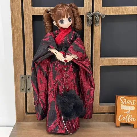 Японское кимоно для кукол BJD OB24 Blythe 1/6
