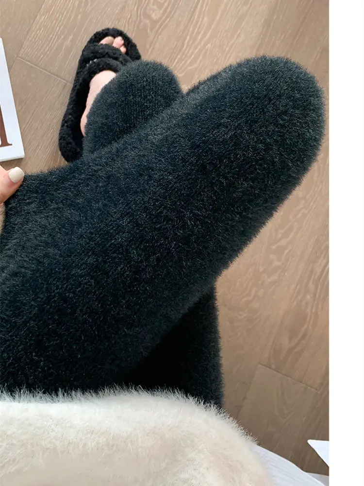 กางเกงเลกกิ้งยกกระชับสะโพกสำหรับผู้หญิง ป้องกันความหนาว สวมใส่สบาย เอวสูง แฟชั่นเรียบง่าย สไตล์เปลือย สำหรับวิ่ง ออกกำลังกาย ปั่นจักรยาน ฤดูร้อน