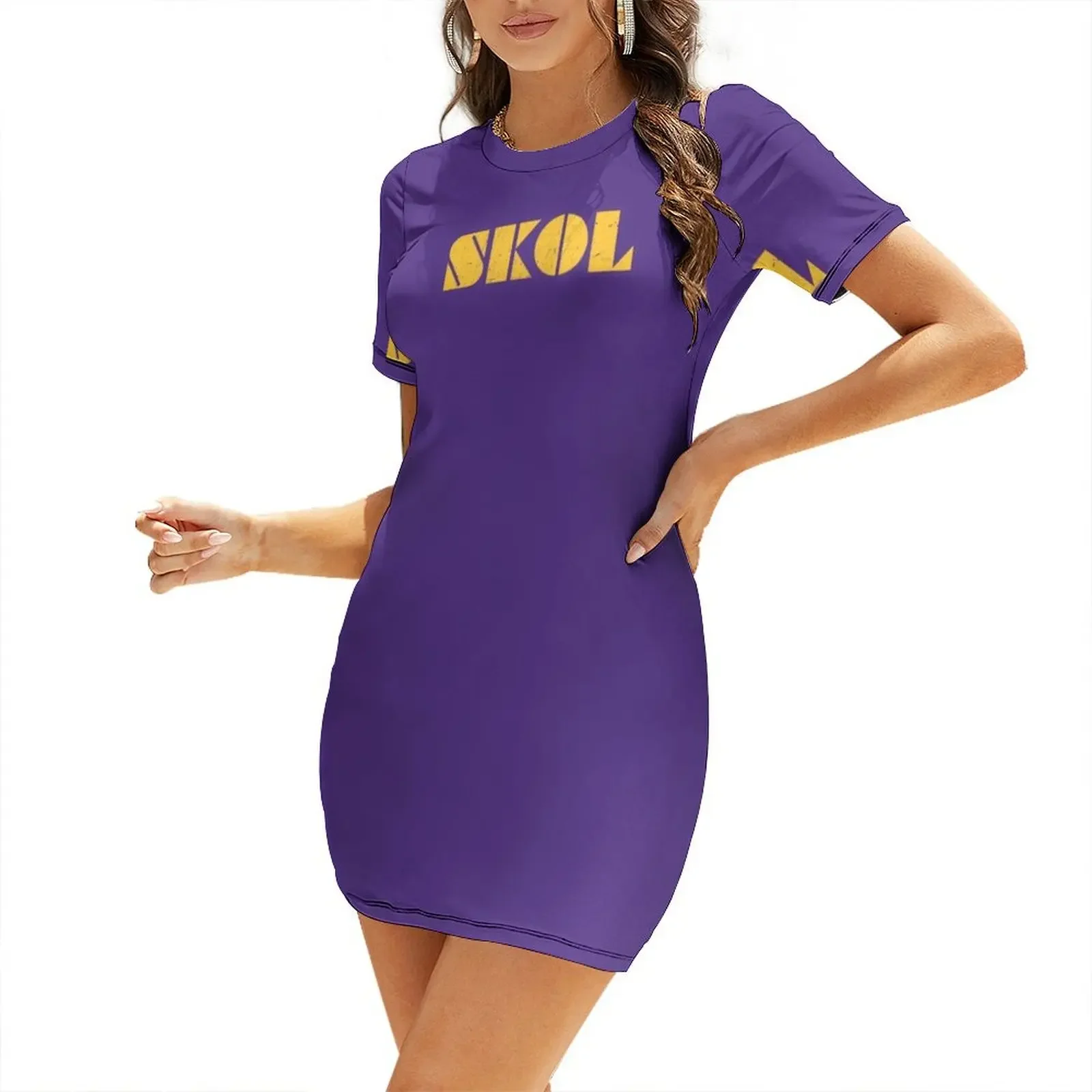 

SKOL 1 Short-Sleeved Dress dress summer Womens dresses women's summer clothing 2025 Women's dresses Dress
