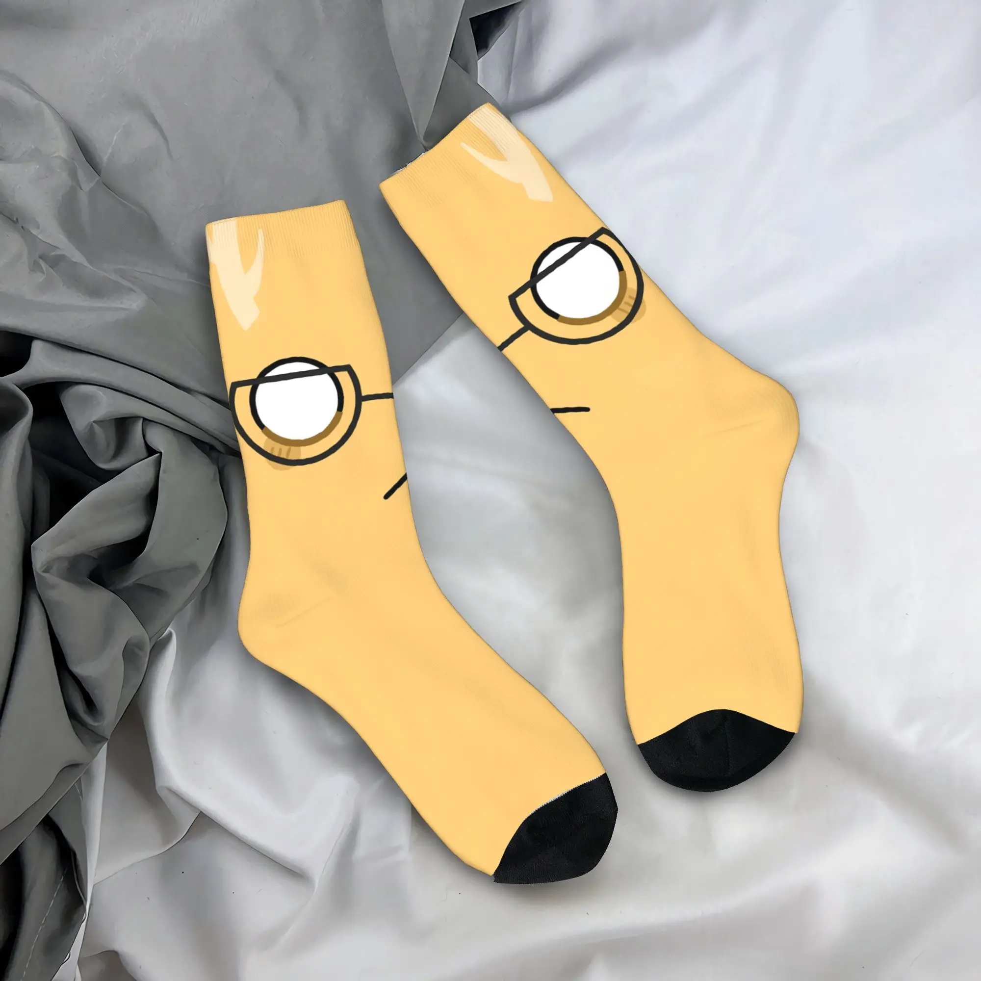 Animal Hospital Deer Doctor Glasses Anime Socks  Funny Stockings Couple High Quality Outdoor Socks Winter Anti Skid Socks
