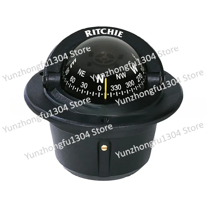 Ritchie for boats Magnetic Compass B-51/ F-50WT/ B-81WM /X-10B-M, Yacht Compass, Yacht Accessories