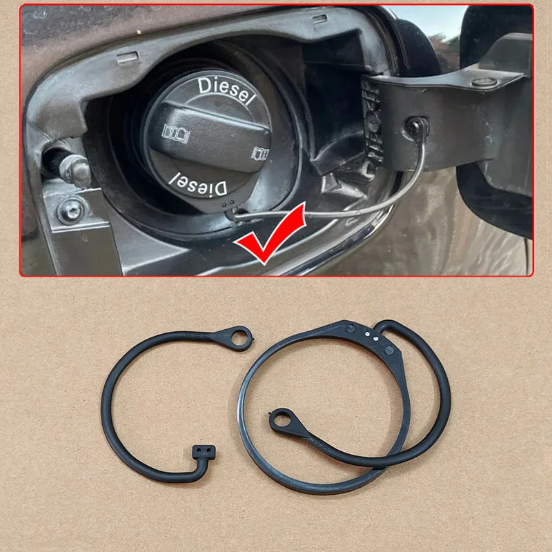 Coperchio Serbatoio Carburante con Cordino per Porsche 911 718 4 Cayenne Cayman Macan Boxster S Panamera Carrera GTS Accessorio Auto
