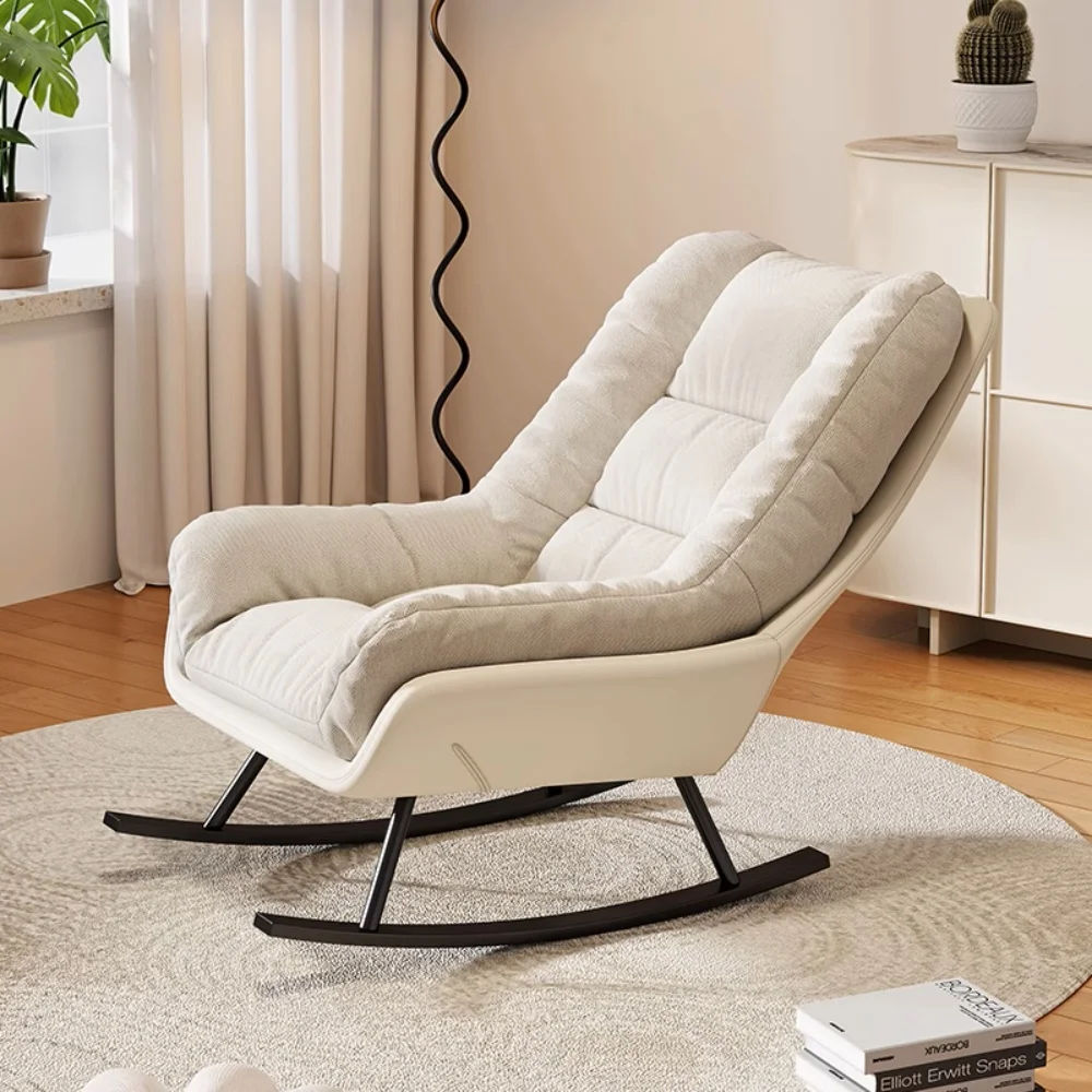 Modern Minimalist Fabric Armchair