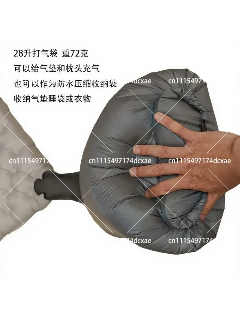 Ultralight Inflatable Sleeping Pad, Thickened Camping Mat for Outdoor Tent, Portable Air Mattress for Hiking Backpacking