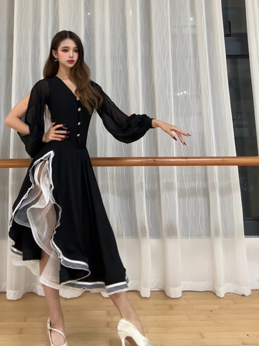 robe-de-danse-moderne-pour-femmes-adultes-col-en-v-manches-lanternes-jupe-professionnelle-pour-la-pratique-et-les-competitions-de-danse-j024