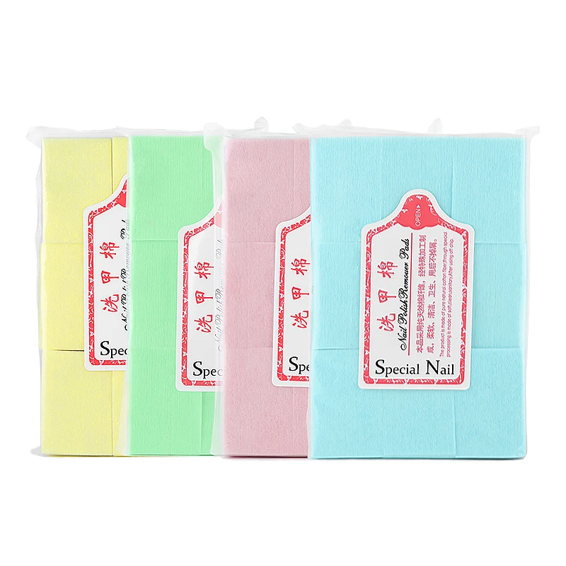 مزيل طلاء الأظافر سهل الاستخدام ، مناديل قطنية ، أداة مانيكير خالية من الوبر ، جل فعال بالأشعة فوق البنفسجية ، تنظيف احترافي