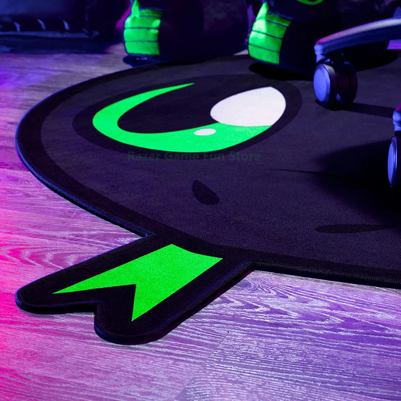 Imagem -05 - Tapete de Chão Razer Sneki Snek Cadeira para Quarto e Jogo Superfície Lisa Base Antiderrapante Fácil de Limpar