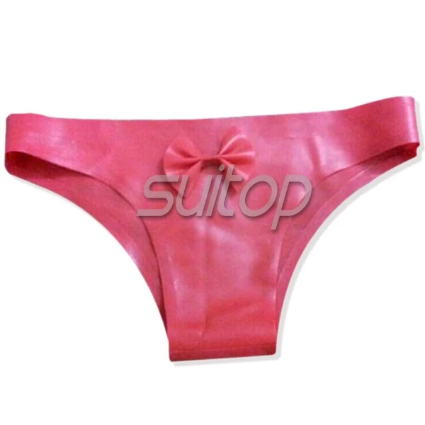 

Прекрасные трусы из латексной резины Suitop, нижнее белье для женщин
