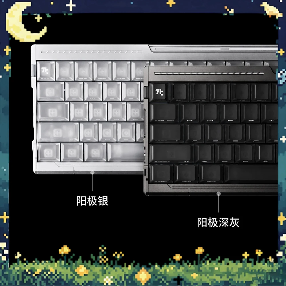 TickType NAJA68 Magnetic Switch Mechanical Keyboard Wired 8000Hz 0.005mmRT Aluminium Alloy Gaming Keyboard PC Accessories
